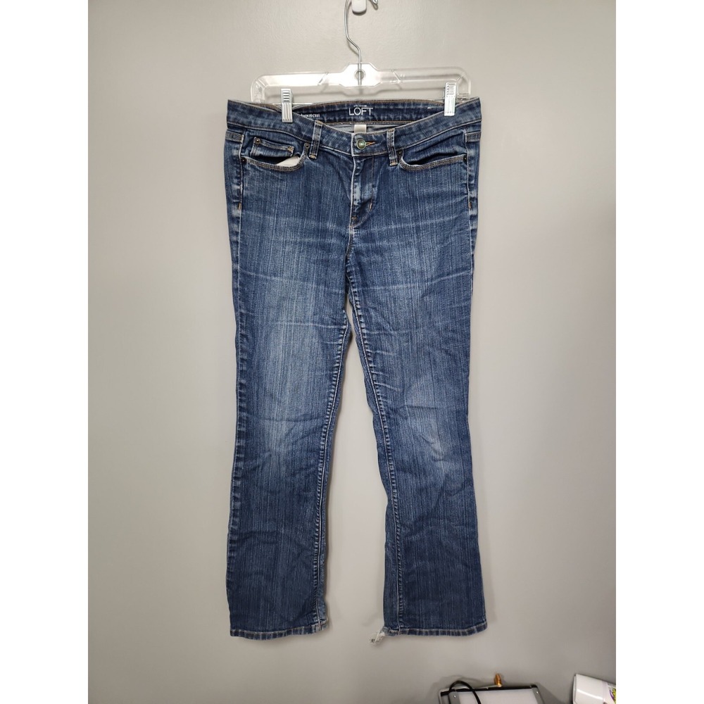 WOMENS ANN TAYLOR LOFT Stretc Jeans  ORIGINAL BOOT CUT  SIZE 8